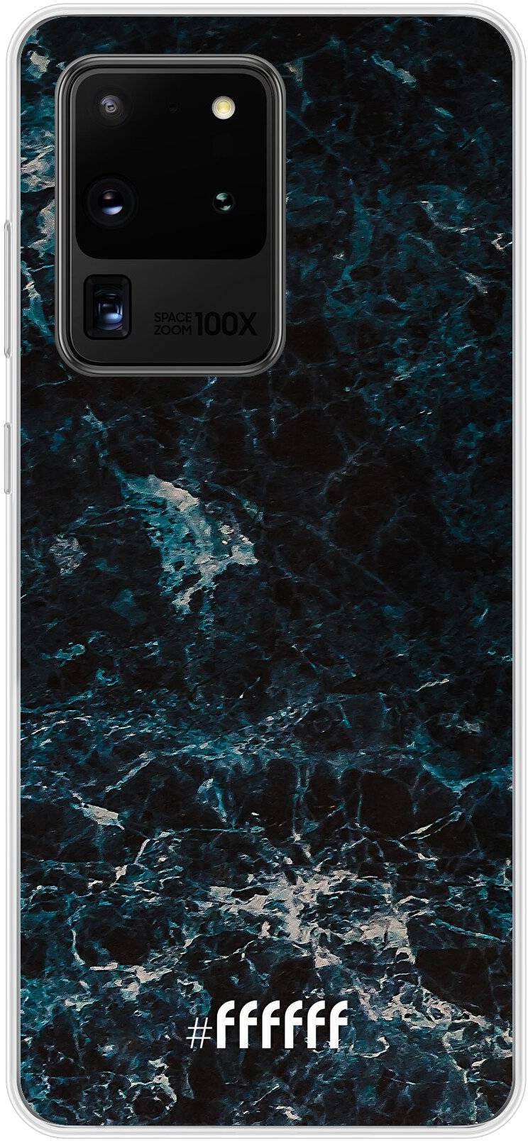 Dark Blue Marble Galaxy S20 Ultra