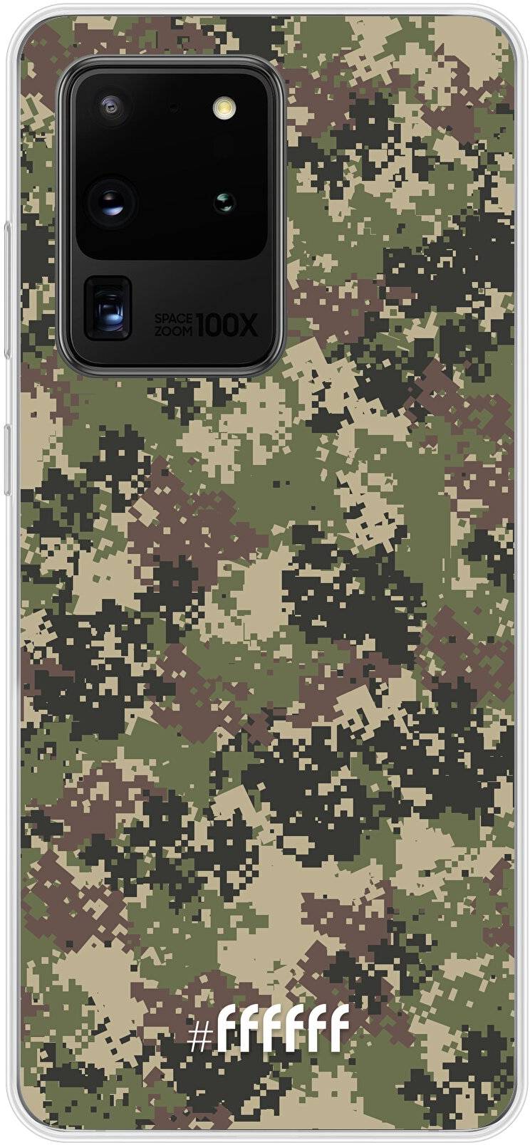 Digital Camouflage Galaxy S20 Ultra