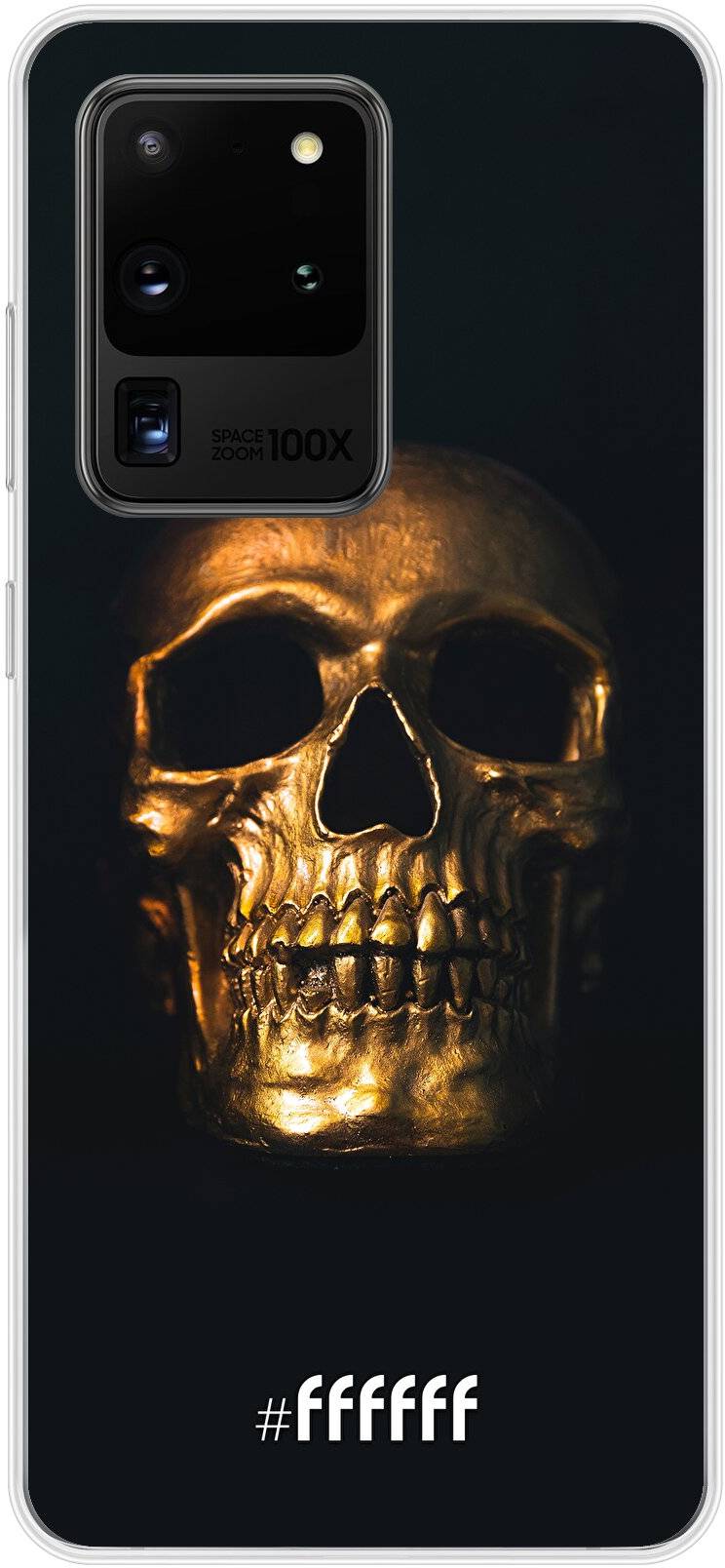 Gold Skull Galaxy S20 Ultra