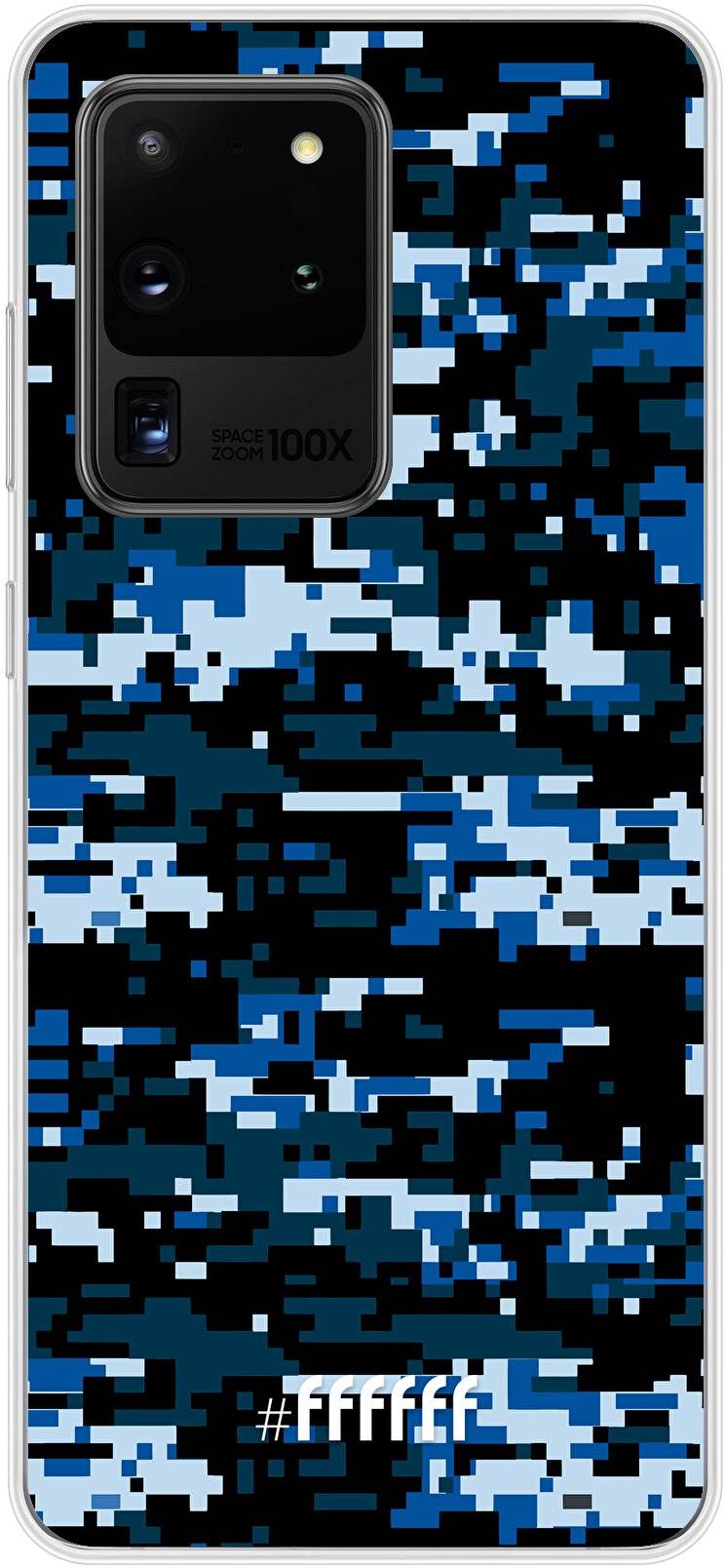Navy Camouflage Galaxy S20 Ultra