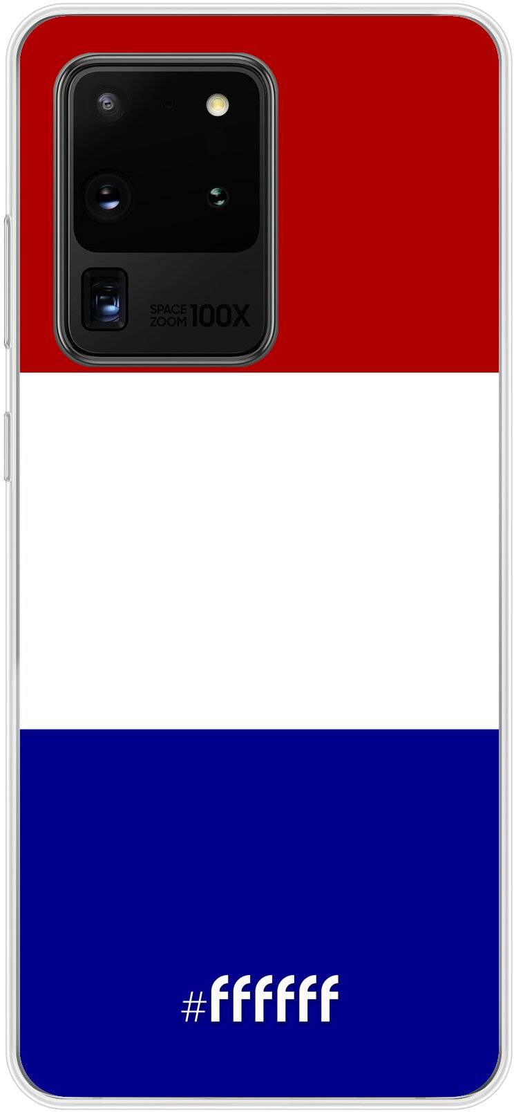 Nederlandse vlag Galaxy S20 Ultra