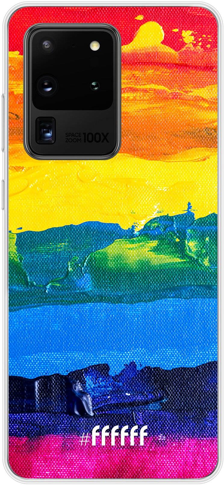 Rainbow Canvas Galaxy S20 Ultra