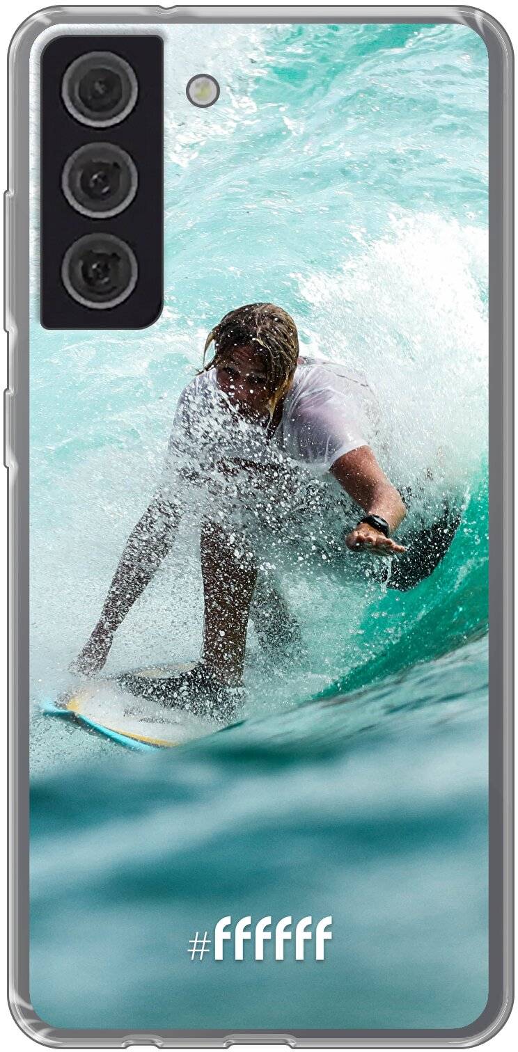 Boy Surfing Galaxy S21 FE
