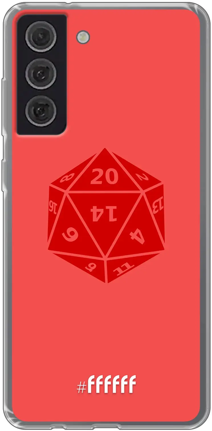 D20 - Red Galaxy S21 FE