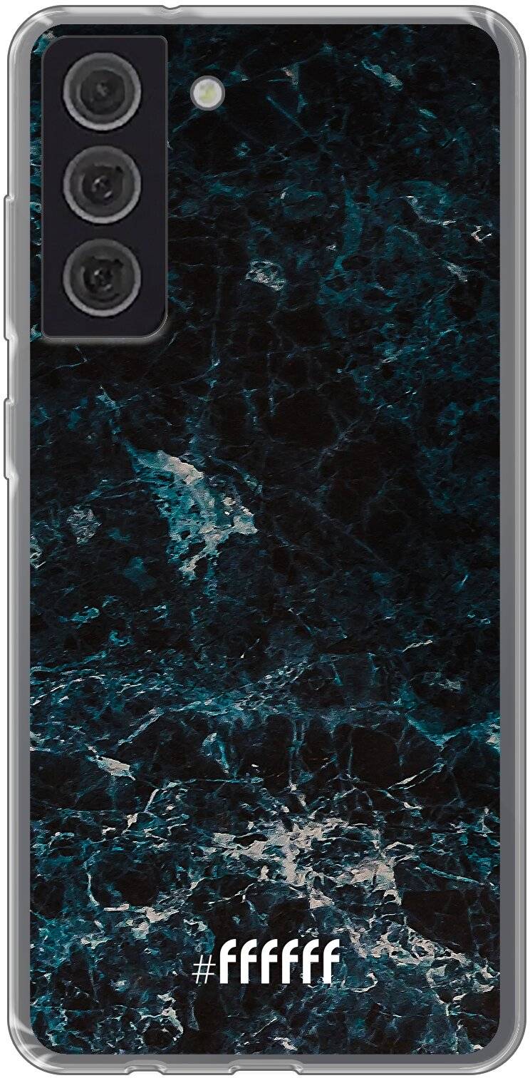 Dark Blue Marble Galaxy S21 FE