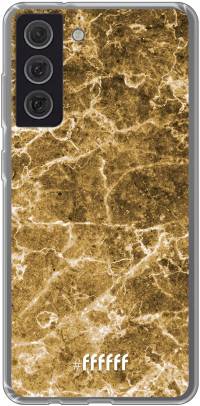 Gold Marble Galaxy S21 FE