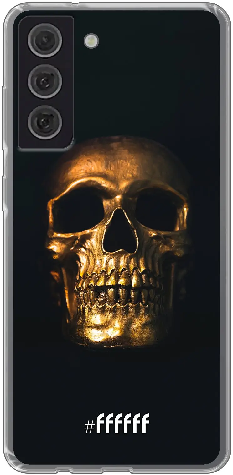 Gold Skull Galaxy S21 FE