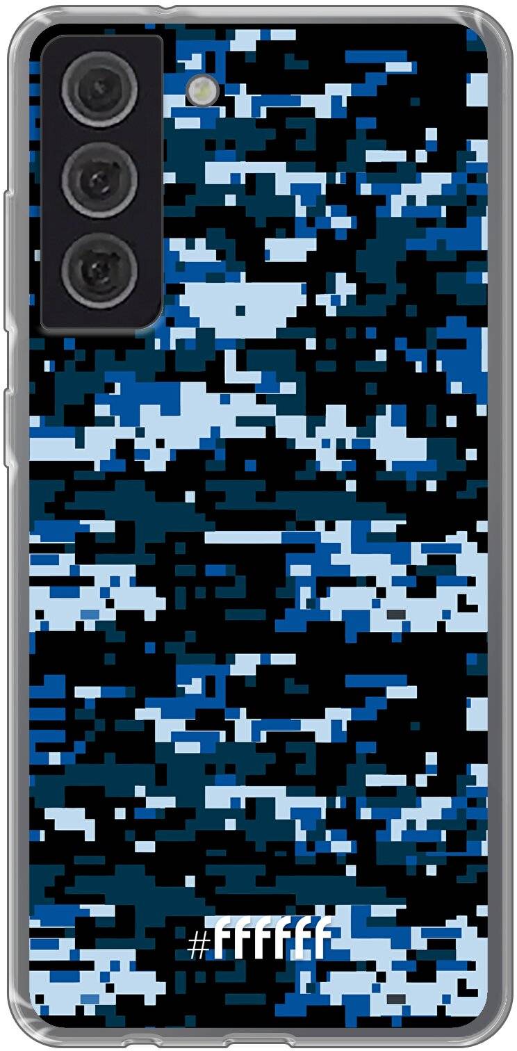 Navy Camouflage Galaxy S21 FE