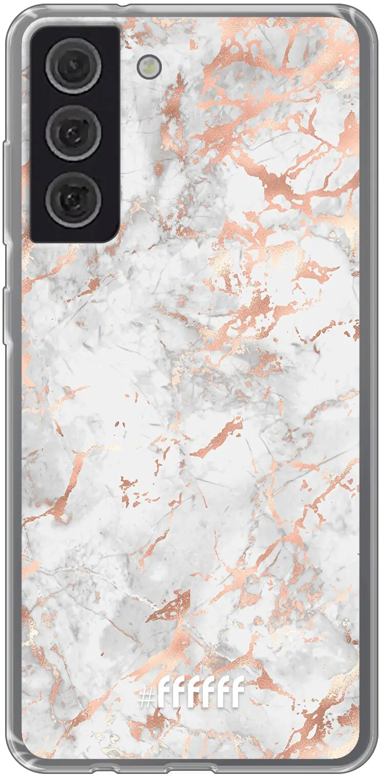 Peachy Marble Galaxy S21 FE