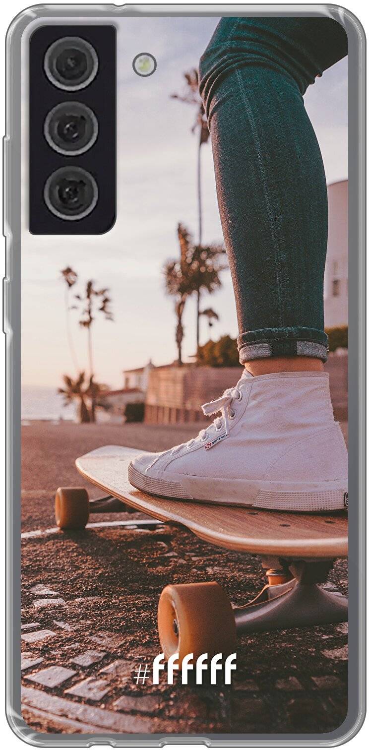 Skateboarding Galaxy S21 FE