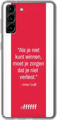 AFC Ajax Quote Johan Cruijff Galaxy S21 Plus