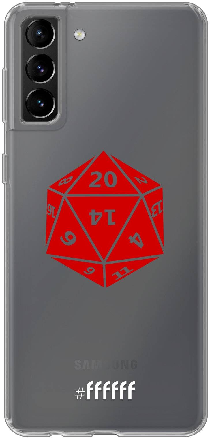 D20 - Transparant Galaxy S21 Plus