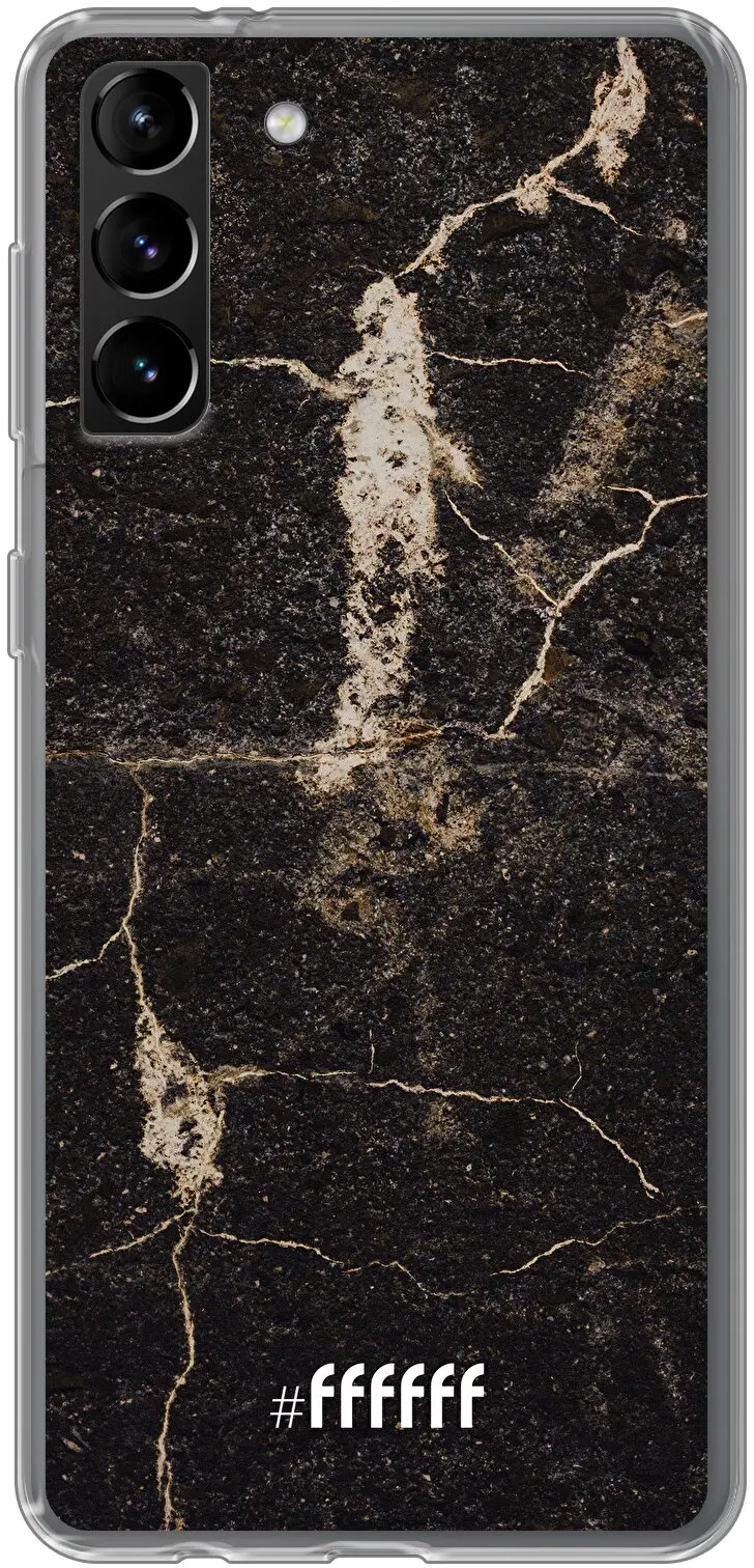 Dark Golden Marble Galaxy S21 Plus