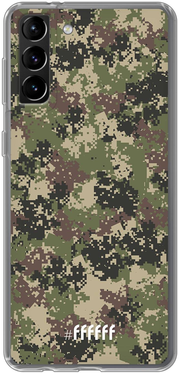 Digital Camouflage Galaxy S21 Plus