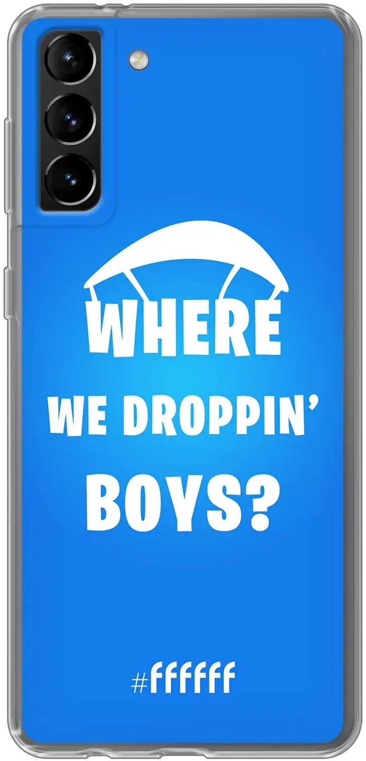 Battle Royale - Where We Droppin' Boys Galaxy S21 Plus