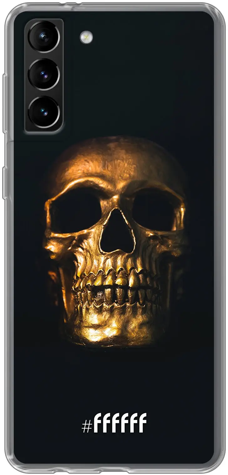 Gold Skull Galaxy S21 Plus