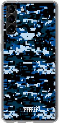 Navy Camouflage Galaxy S21 Plus