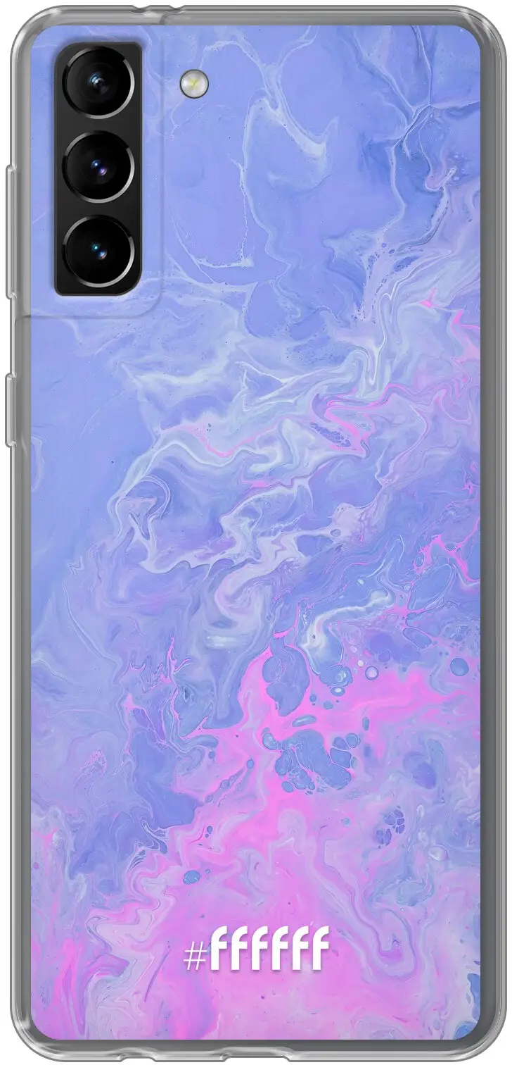 Purple and Pink Water Galaxy S21 Plus