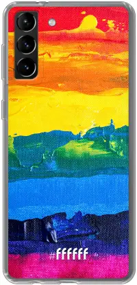 Rainbow Canvas Galaxy S21 Plus