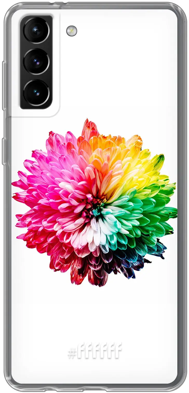 Rainbow Pompon Galaxy S21 Plus