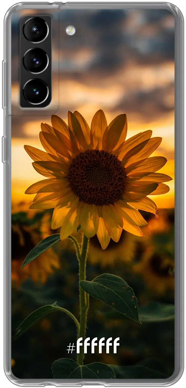 Sunset Sunflower Galaxy S21 Plus