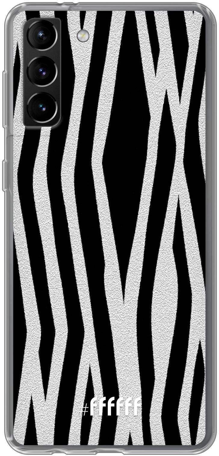 Zebra Print Galaxy S21 Plus