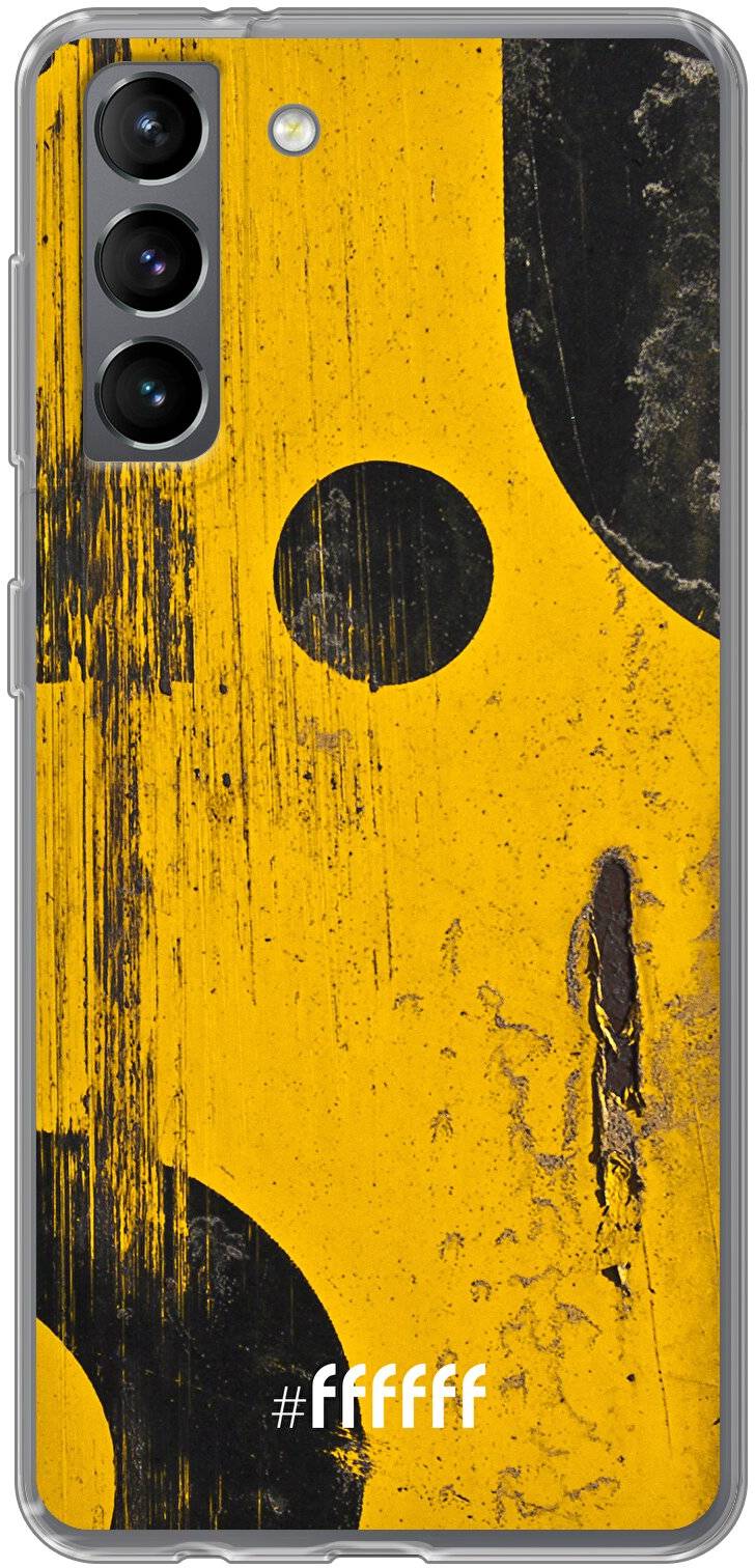 Black And Yellow Galaxy S21