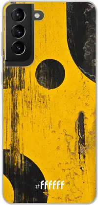 Black And Yellow Galaxy S21