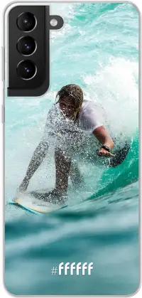 Boy Surfing Galaxy S21