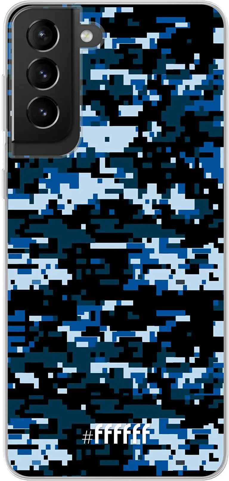 Navy Camouflage Galaxy S21