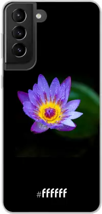 Purple Flower in the Dark Galaxy S21