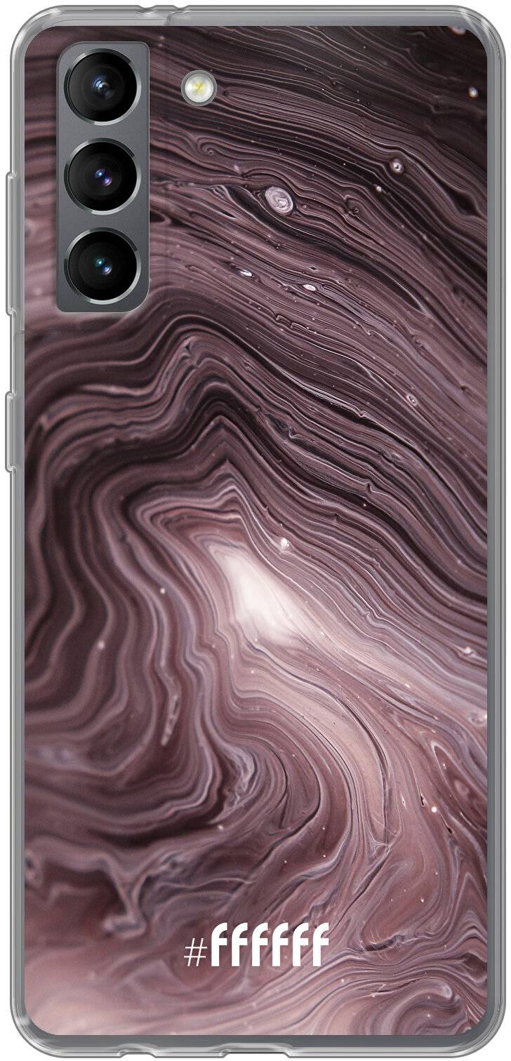 Purple Marble Galaxy S21