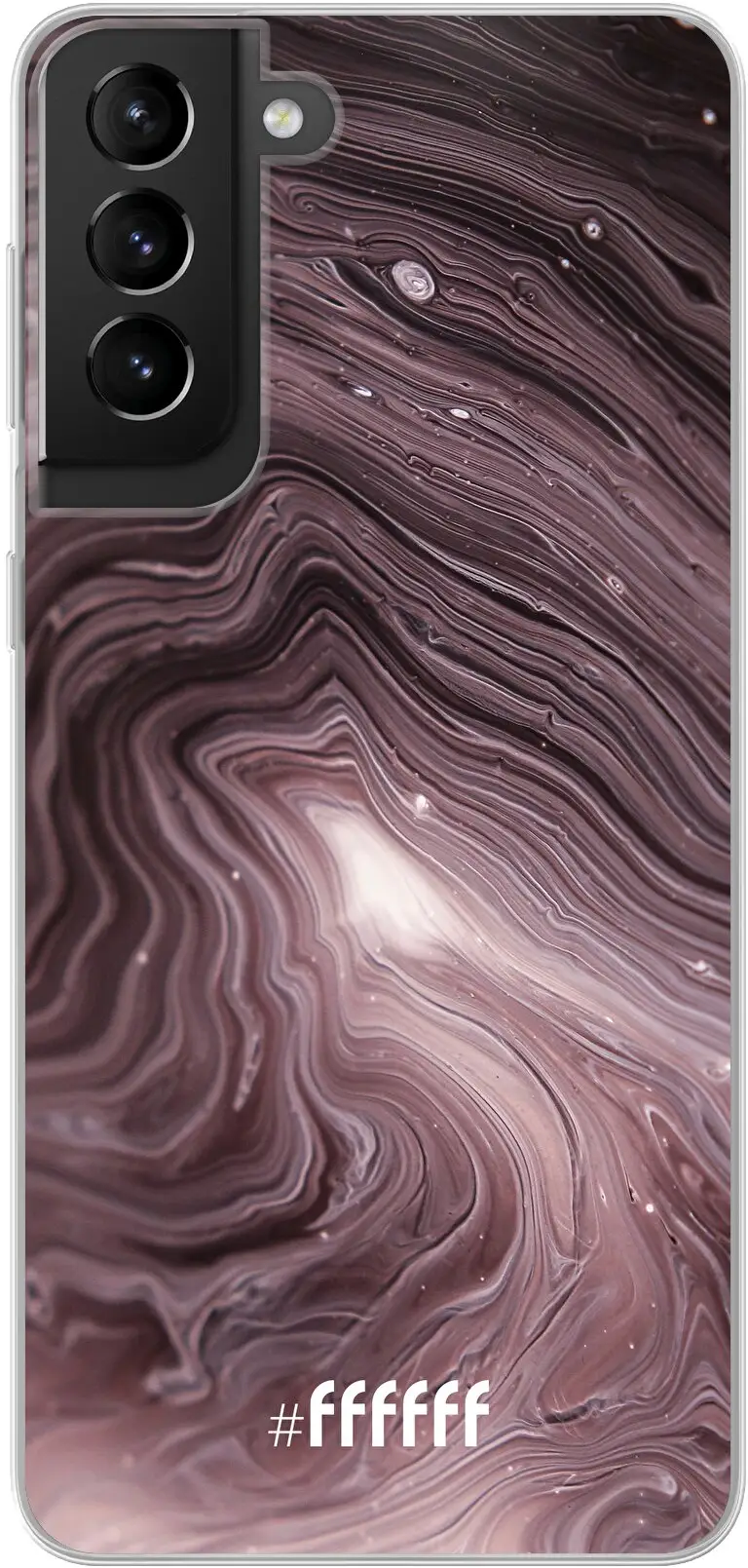 Purple Marble Galaxy S21