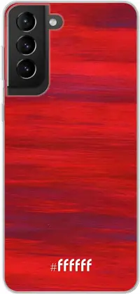 Scarlet Canvas Galaxy S21