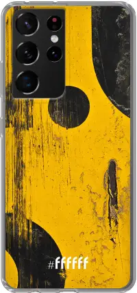 Black And Yellow Galaxy S21 Ultra