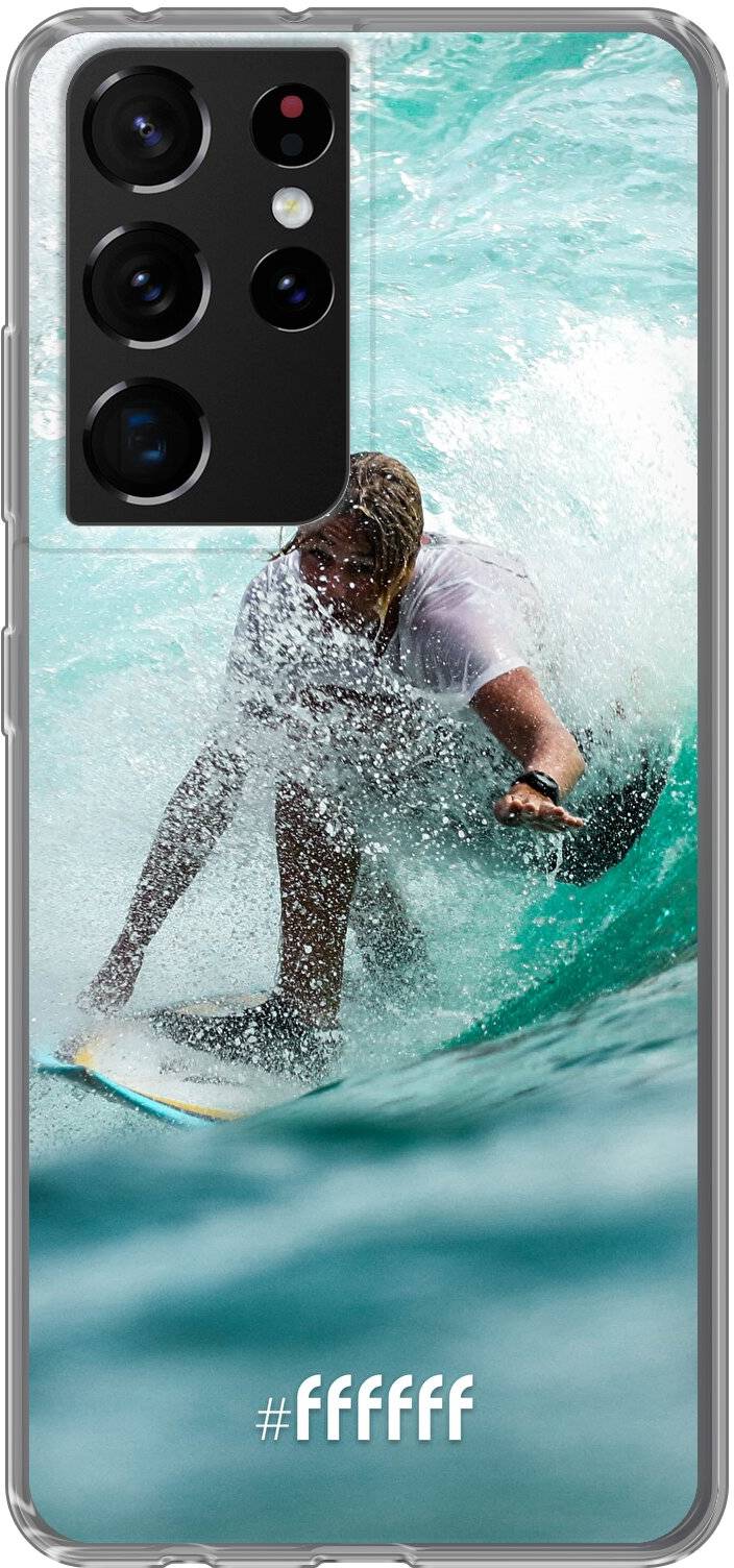 Boy Surfing Galaxy S21 Ultra