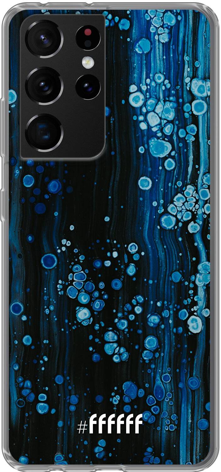 Bubbling Blues Galaxy S21 Ultra
