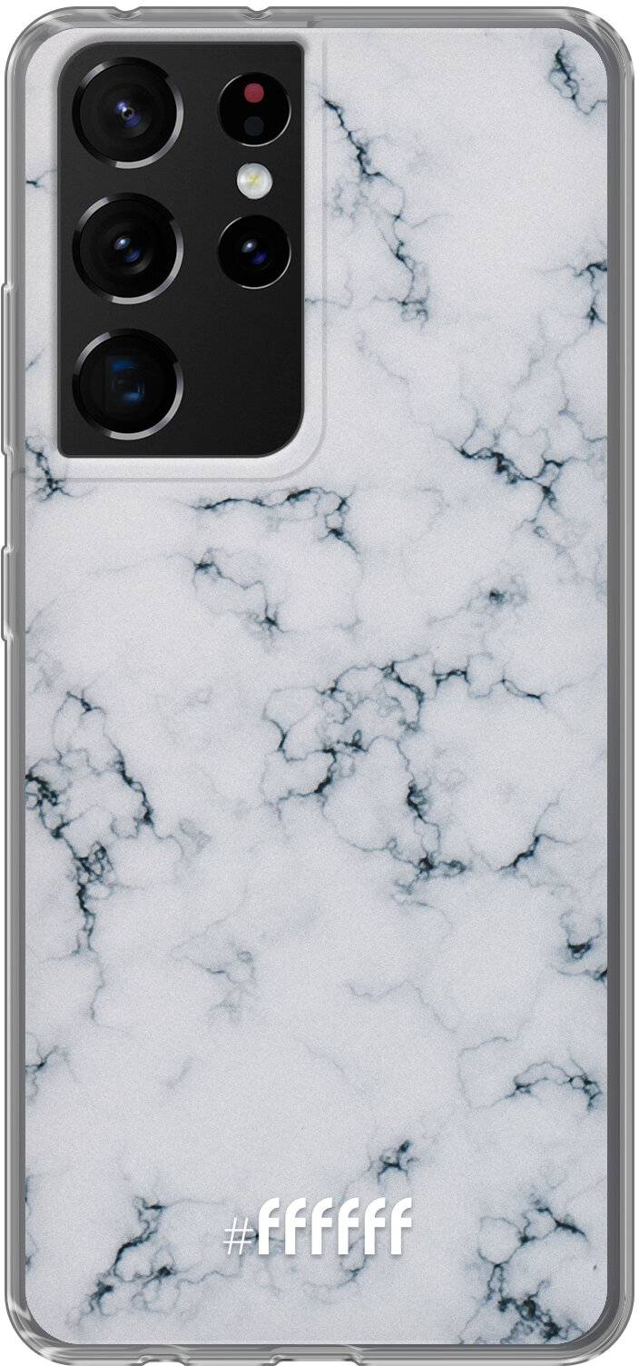 Classic Marble Galaxy S21 Ultra