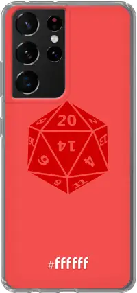 D20 - Red Galaxy S21 Ultra