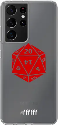 D20 - Transparant Galaxy S21 Ultra