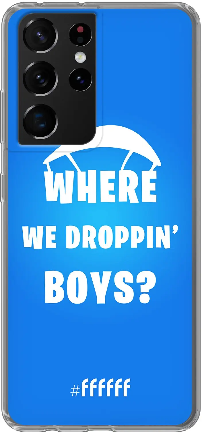 Battle Royale - Where We Droppin' Boys Galaxy S21 Ultra