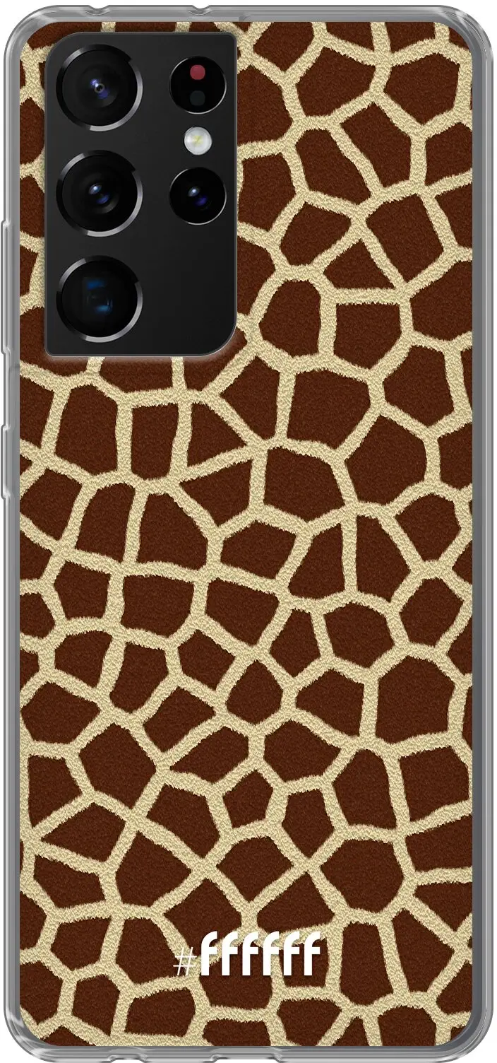 Giraffe Print Galaxy S21 Ultra