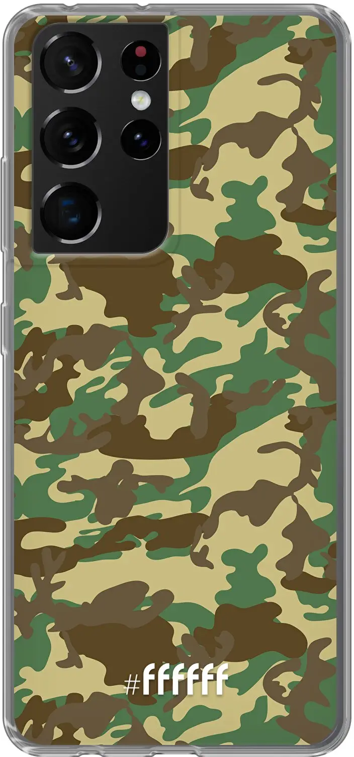 Jungle Camouflage Galaxy S21 Ultra