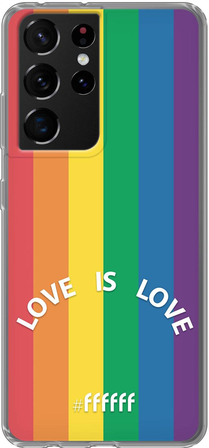 #LGBT - Love Is Love Galaxy S21 Ultra