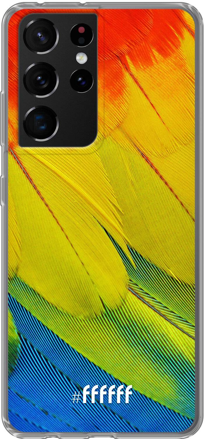 Macaw Hues Galaxy S21 Ultra