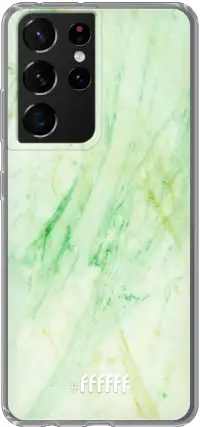 Pistachio Marble Galaxy S21 Ultra