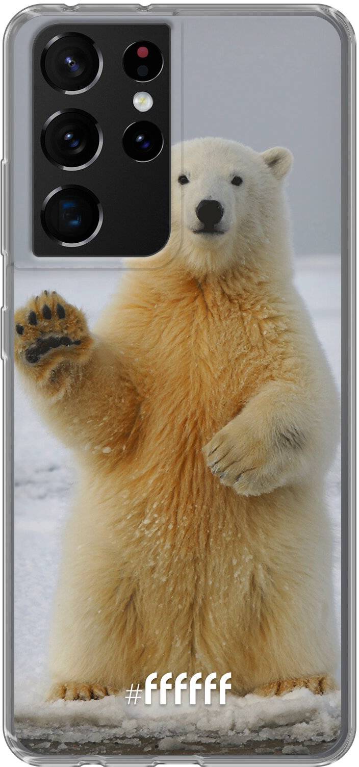 Polar Bear Galaxy S21 Ultra