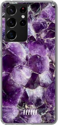 Purple Geode Galaxy S21 Ultra