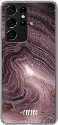 Purple Marble Galaxy S21 Ultra