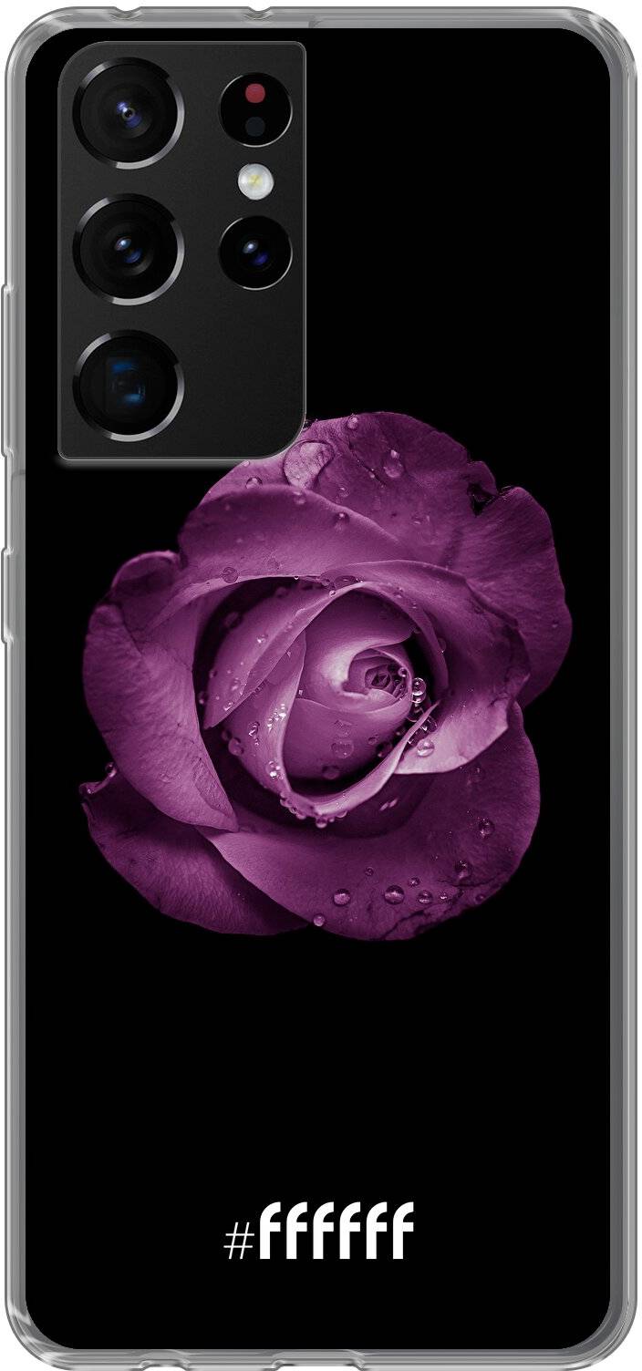 Purple Rose Galaxy S21 Ultra